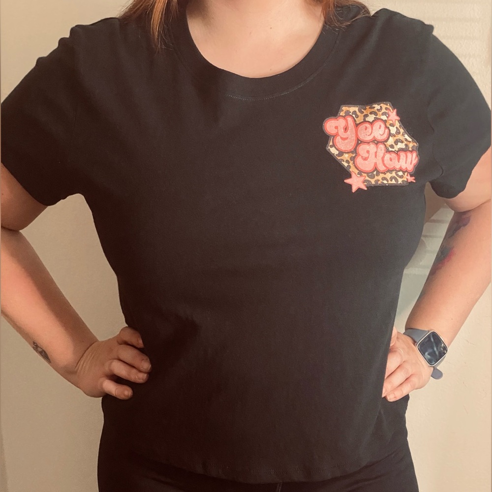 Yee Haw boxy tee